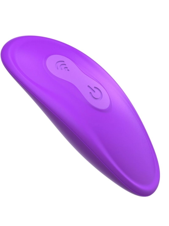 Doppelpenetrationsvibrator mit Fernbedienung, 9 Violette Stufen von Fantasy For Her