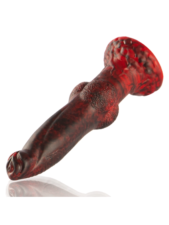 Prometheus Dildo Titan in Flames Wiederaufladbare Fernbedienung von Epic