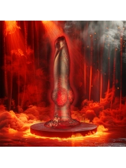 Prometheus Dildo Titan in Flames Wiederaufladbare Fernbedienung von Epic