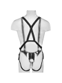 25,5 cm Hollow Strap-On Suspender System Flesh von King Cock