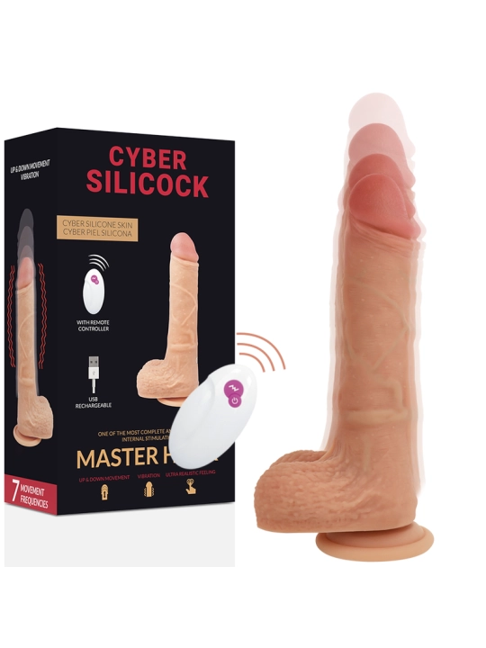 Fernbedienbares Realistisch Master Huck 20.9 cm -O- 4 cm von Cyber Silicock