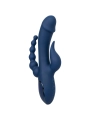 Vibrator Dreifach-Orgasmus Blau von Calexotics