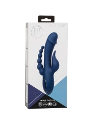 Vibrator Dreifach-Orgasmus Blau von Calexotics