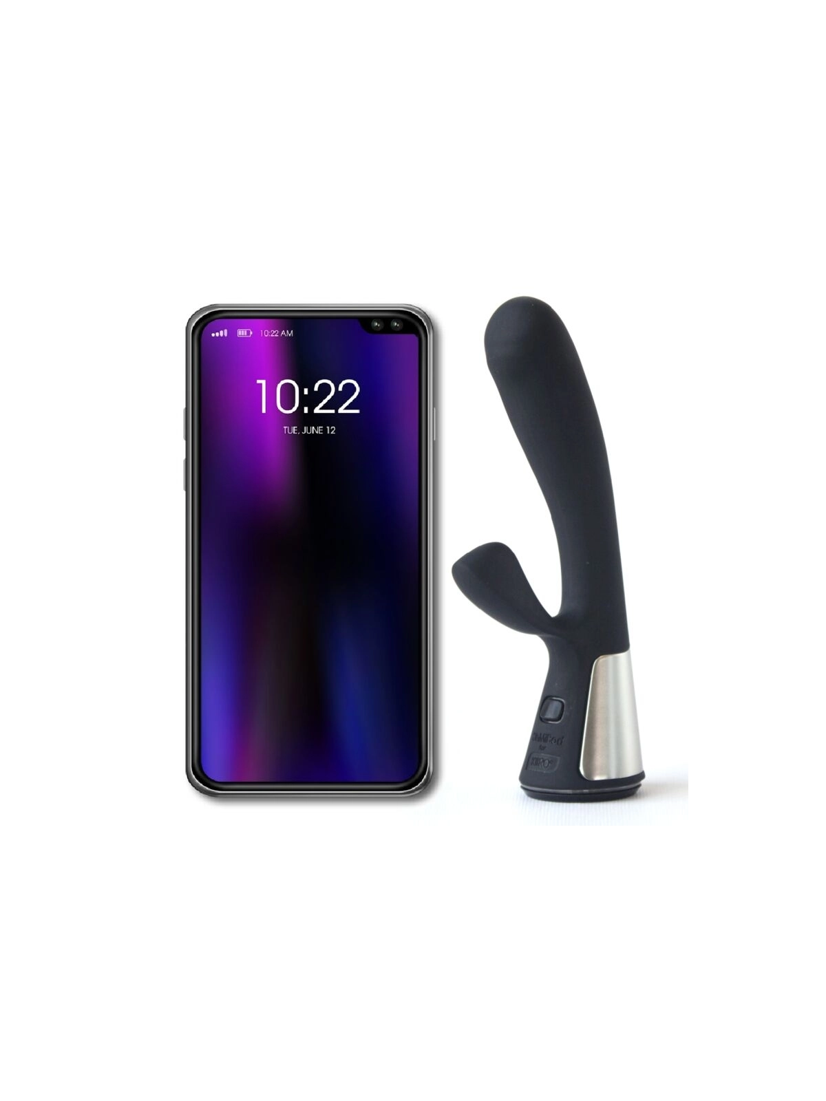 Ohmibod Fuse App Fernbedienbares Schwarz von Kiiroo