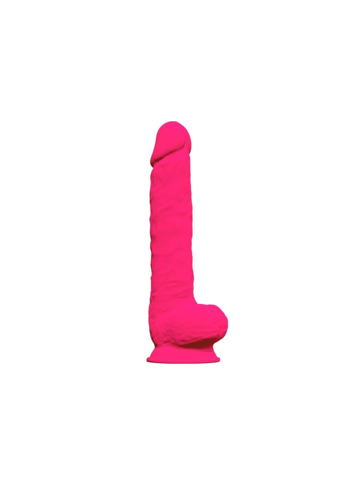 Model 1 Realistischer Penis Premium Silexpan Silikon Fuchsia 38 cm von Silexd