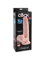 Plus 3d Dildo Swinging Balls 20.3 cm von King Cock Plus