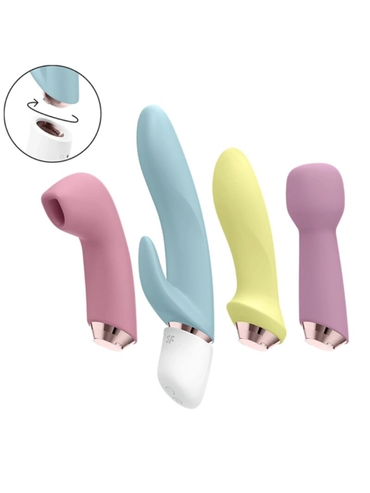 Marvelous Four Vibrator und Luftpulsset von Satisfyer Vibrator