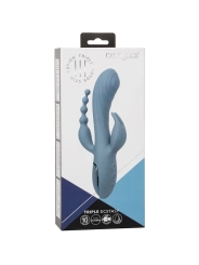 Vibrator Triple Ecstasy Grau von Calexotics