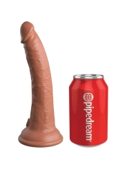 Elite Bequemer Verstellbarer Gurt mit Dildo 17.8 cm von King Cock