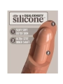 Elite Bequemer Verstellbarer Gurt mit Dildo 17.8 cm von King Cock