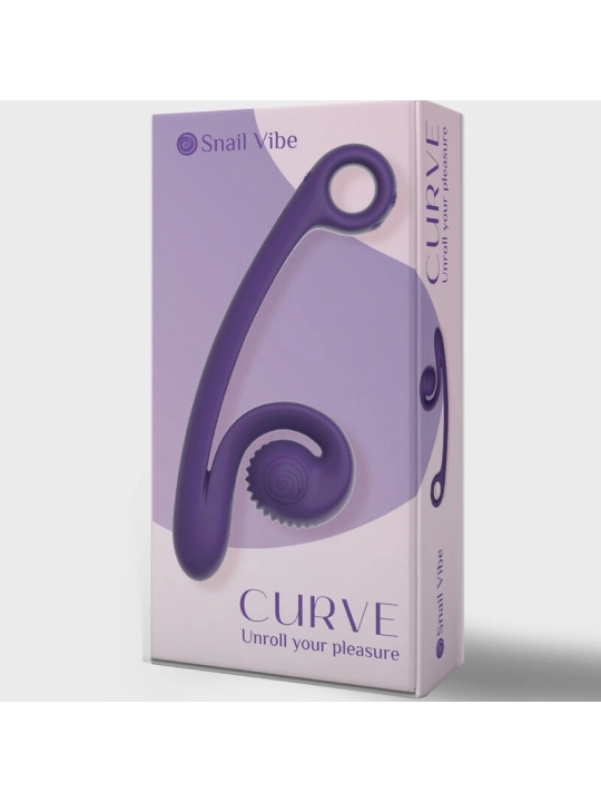 Curve Vibrator Lila von Snail Vibe