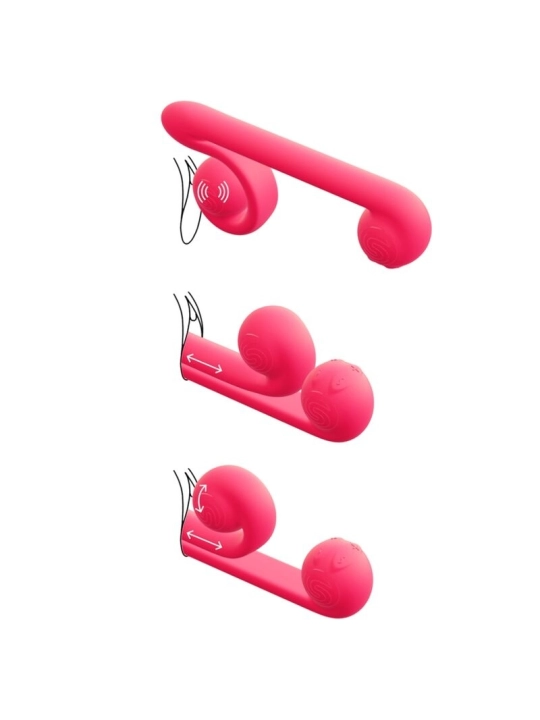 Multiaction Vibrator Pink von Snail Vibe