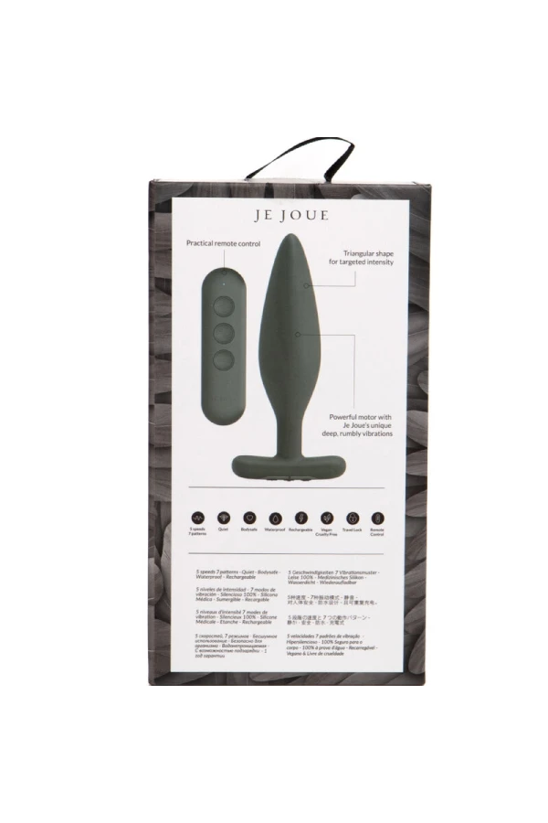 Egon Plug Anal Vibrator Schwarz von Je Joue