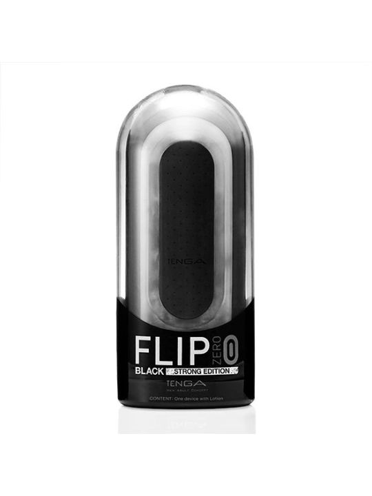 Flip Zero Schwarzer Männlicher Masturbator von Tenga