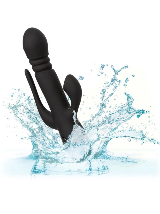 Vibrator Triple Euphoria Schwarz von Calexotics