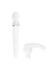 Double Wander App Weiss von Satisfyer Wand