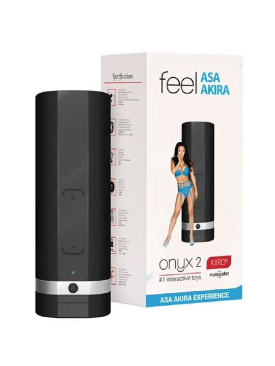 Onyx+ Teledildonic Masturbator Asa Akira Experience von Kiiroo