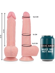 Gurt + Hawk-Rotator und Vibrator 22 cm -O- 4.6 cm von Rock Army