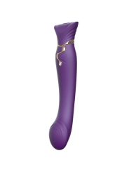 Queen G-Spot Puls Wave Vibe Lila von Zalo