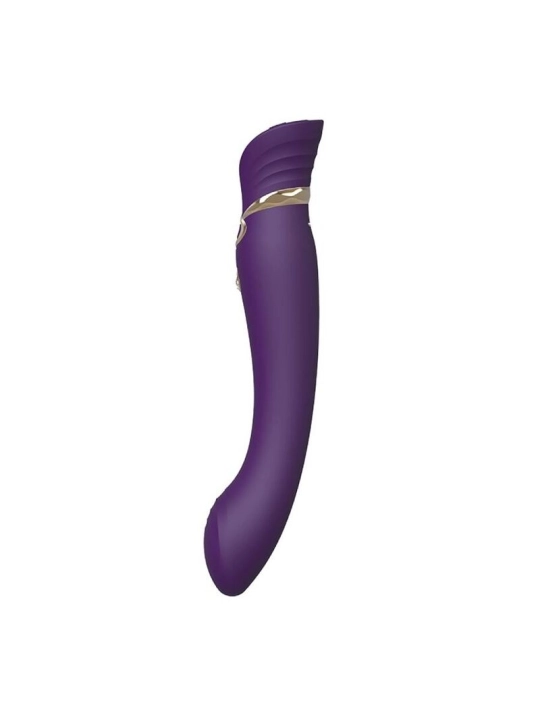 Queen G-Spot Puls Wave Vibe Lila von Zalo