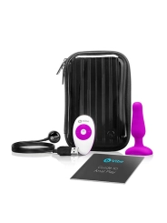 Novice Anal-Stecker mit Fernbedienbares Fuchsia von B-Vibe