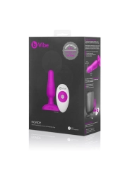 Novice Anal-Stecker mit Fernbedienbares Fuchsia von B-Vibe