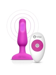 Novice Anal-Stecker mit Fernbedienbares Fuchsia von B-Vibe