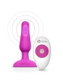 Novice Anal-Stecker mit Fernbedienbares Fuchsia von B-Vibe