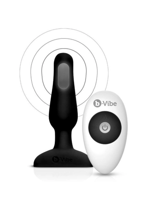 Novice Anal-Stecker mit Fernbedienbares Schwarz von B-Vibe