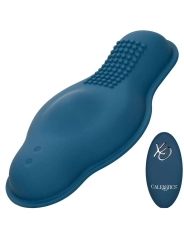 Rider Massager Doppelmotor Fernbedienbares Blau von Calexotics