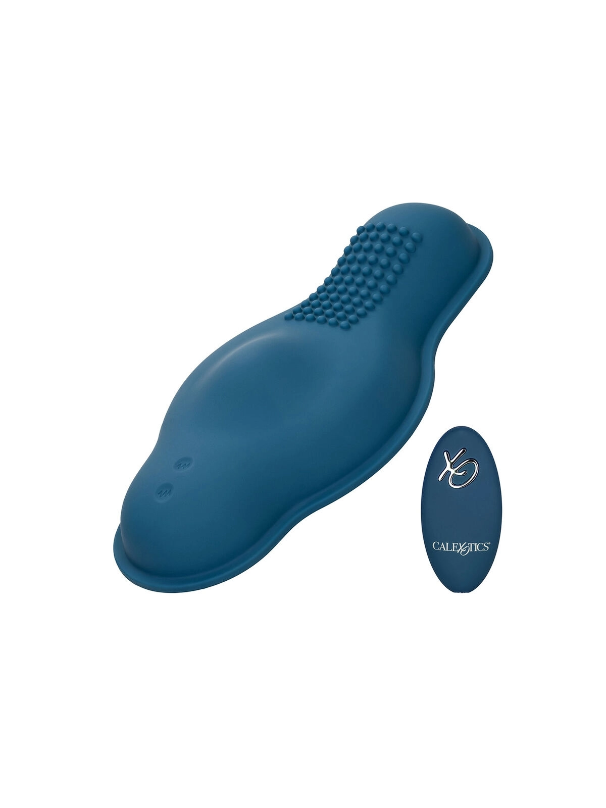 Rider Massager Doppelmotor Fernbedienbares Blau von Calexotics