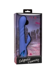 La Love Vibrator & Sucker Blau von California Dreaming von Calexotics