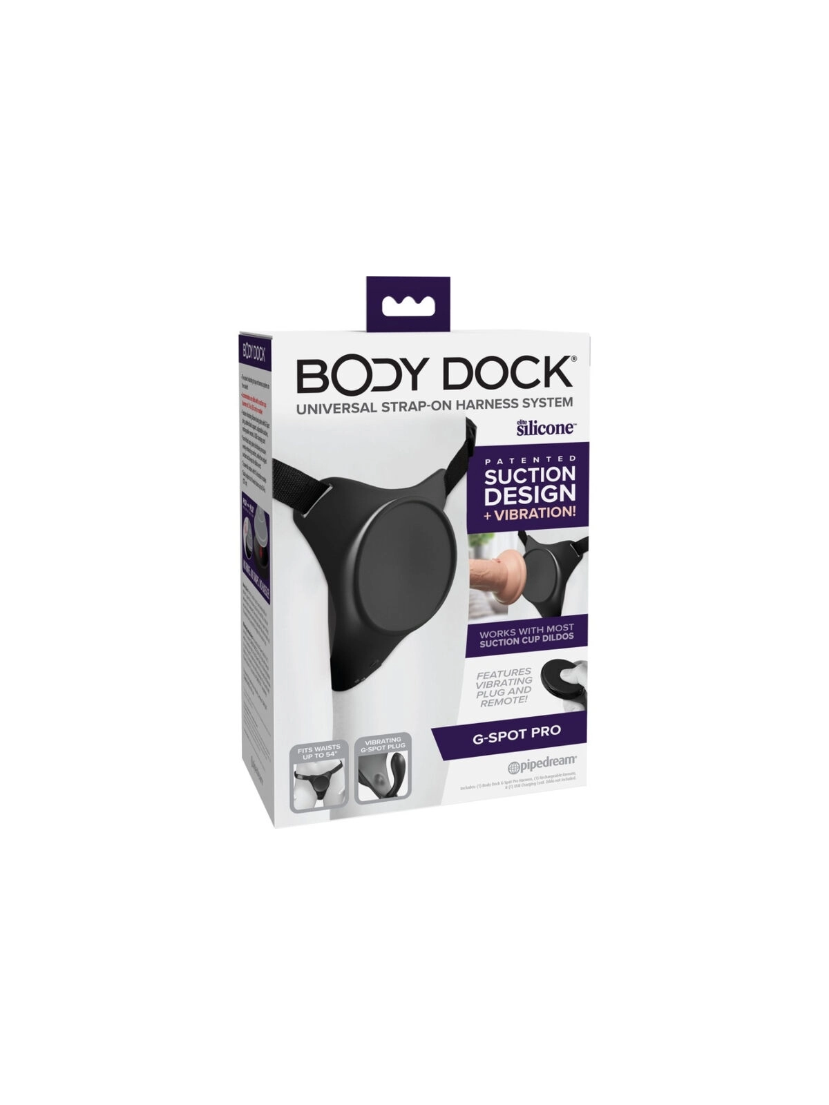 Body Dock G-Spot Pro-Gurt von Pipedreams