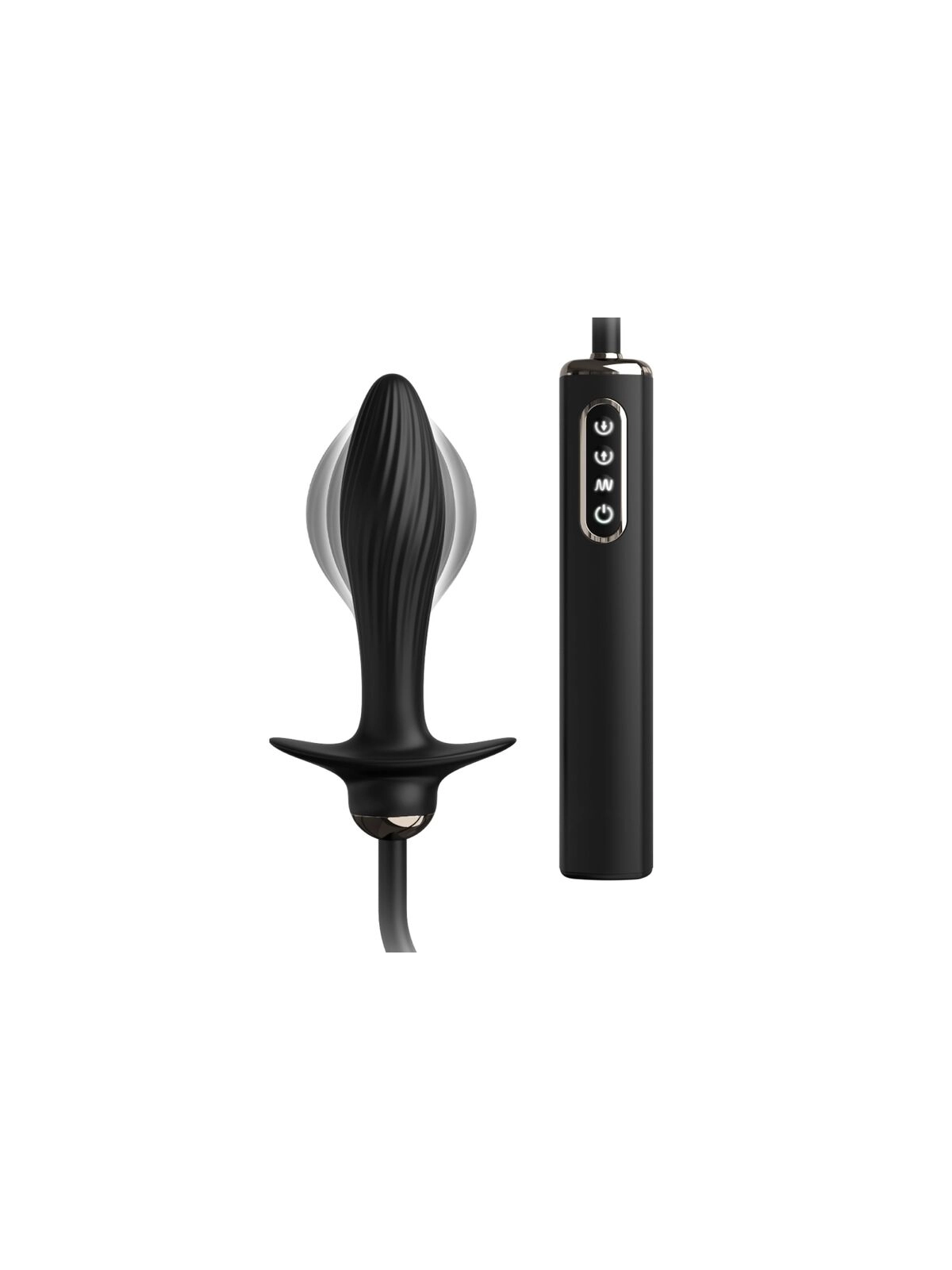 Aufblasbarer Plug & Auto-Throb Vibrator von Anal Fantasy Elite Collection