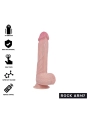 Harness + Flüssigsilikon Vibrator Premium Apache Fernbedienbares 20.5 cm -O- 4.62 cm von Rock Army