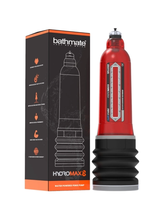 Hydromax 8 Rot von Bathmate