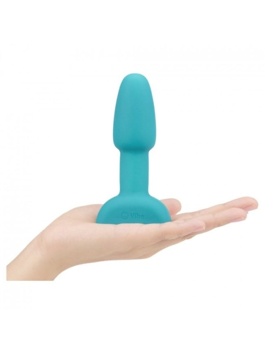 Rimming Analplug mit Fernbedienung, Petite Teal von B-Vibe