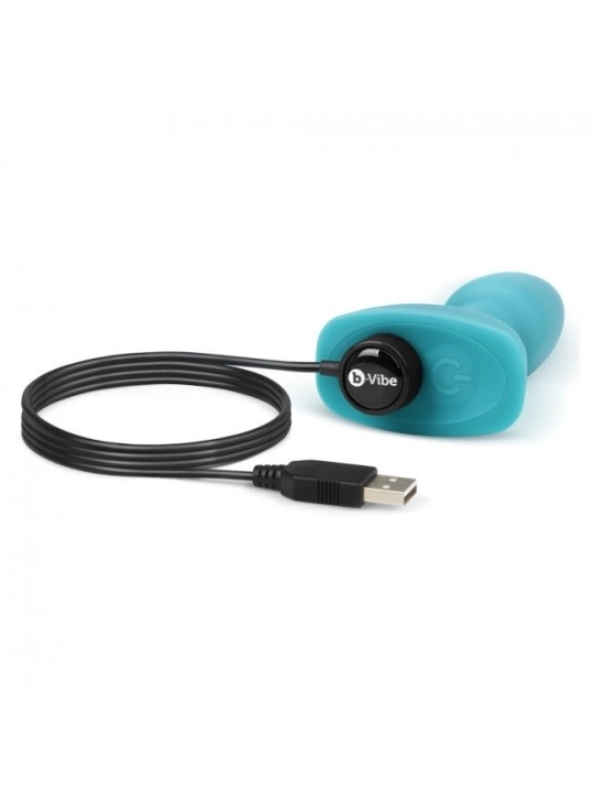 Rimming Analplug mit Fernbedienung, Petite Teal von B-Vibe