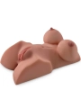 Weiblicher Masturbator Torso Doppelter Eintritt Candy von Pdx Plus+