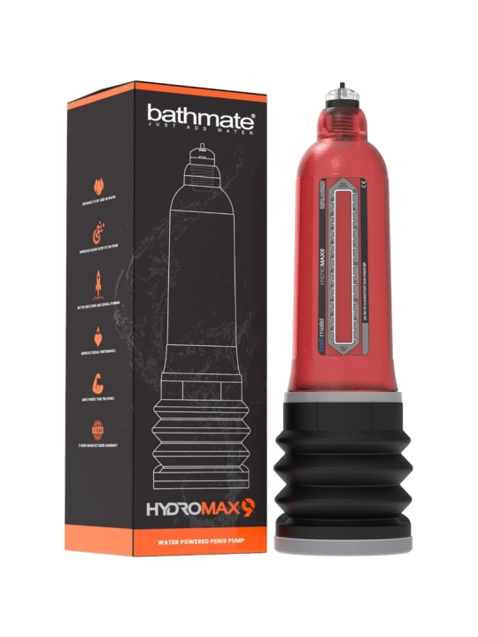 Hydromax 9 Red Penis-Erhöhungspumpe von Bathmate