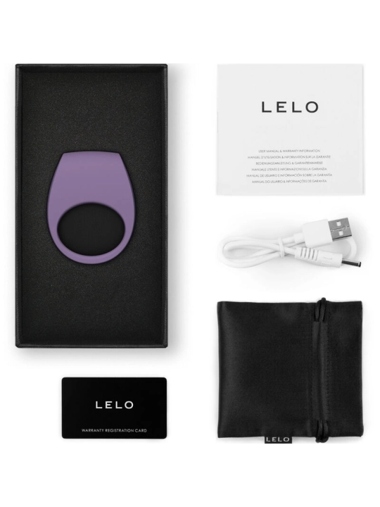 Tor 3 Violett Vibratorring von Lelo