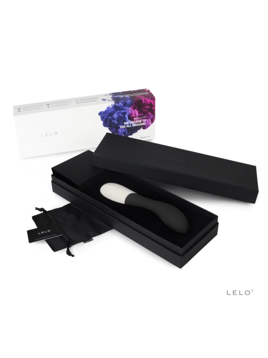 Mona Wave Schwarzer Vibrator von Lelo