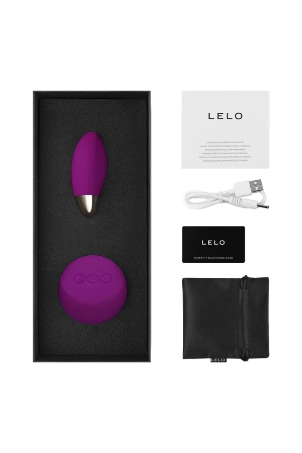 Lyla 2 Insignia Design Edition Deep Rose Massager-Ei von Lelo