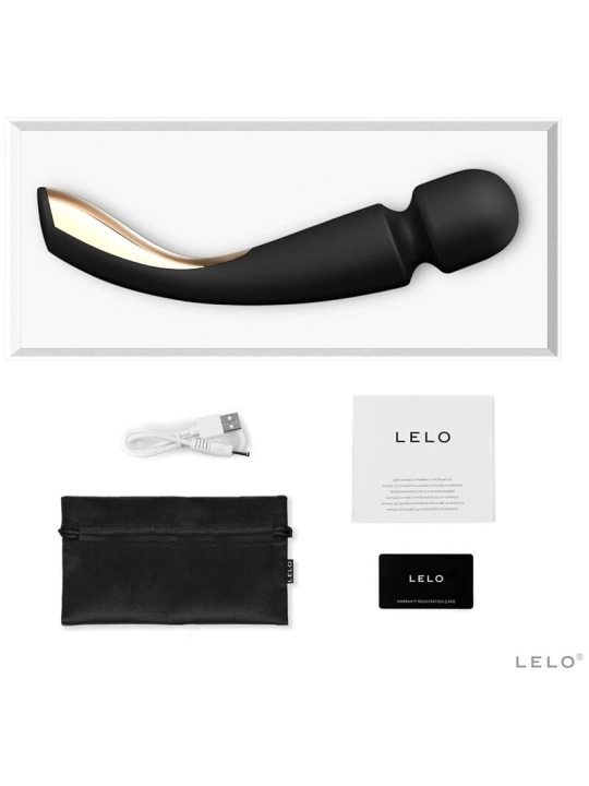 Smart Medium Wand 2 Schwarzes Massager von Lelo