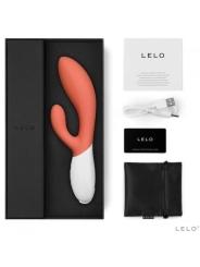 Ina 3 Luxus Korallenkaninchenvibrator von Lelo