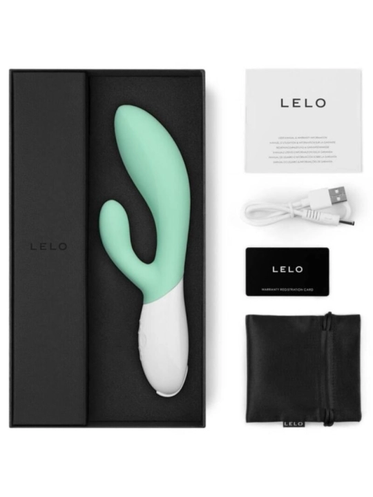 Ina 3 Green Rabbit Vibrator Luxus-Algen von Lelo