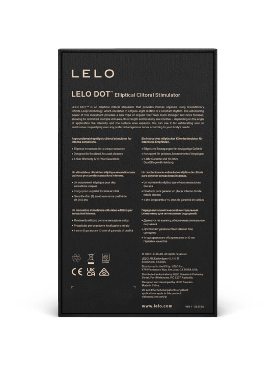 Dot Klitoristimulator - Rosa von Lelo