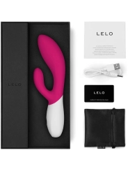 Ina Wave 2 Vbrador Luxus-Spezialuhr Cerise von Lelo