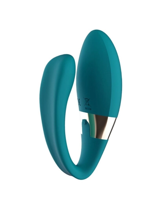 Tiani Duo Blauer Paarmassager von Lelo