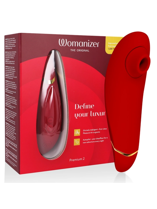 Premium 2 Klitoralstimulator Bordeaux von Womanizer